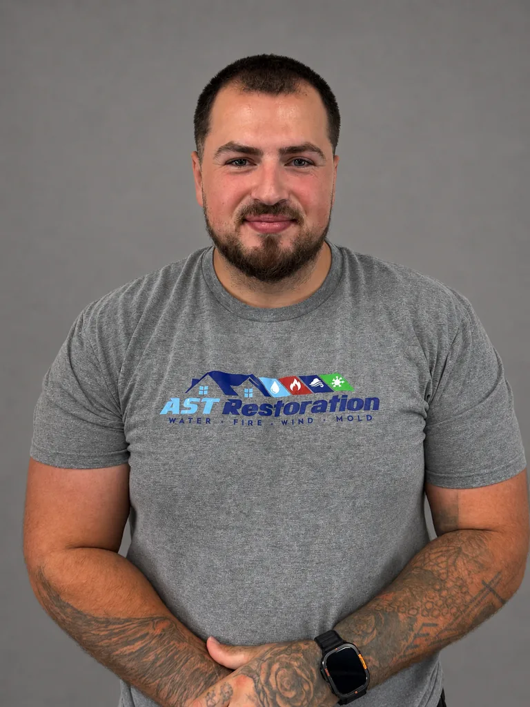 Josh Rusti, Lead Technician at AST Cleaning & Restoration
