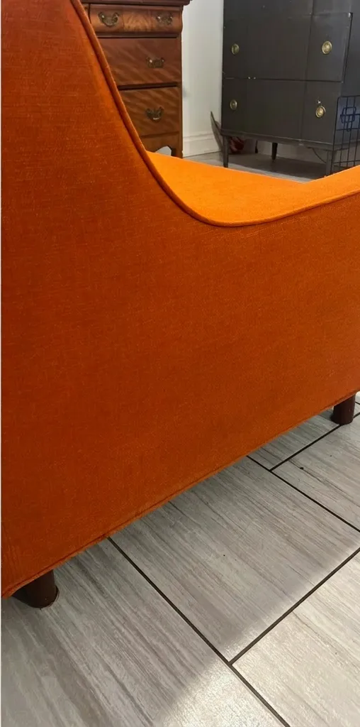 After: Club Chair Upholstery Cleaning