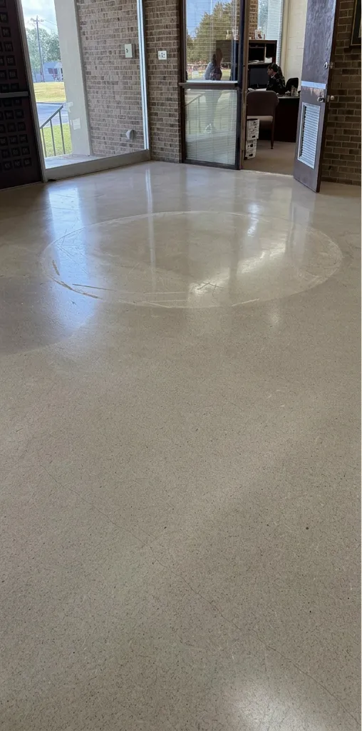 Before: Terrazzo Flooring Restoration