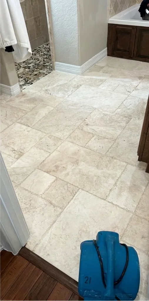 After: Tile & Grout Restoration
