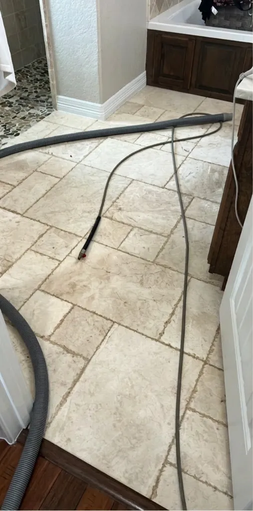 Before: Tile & Grout Restoration